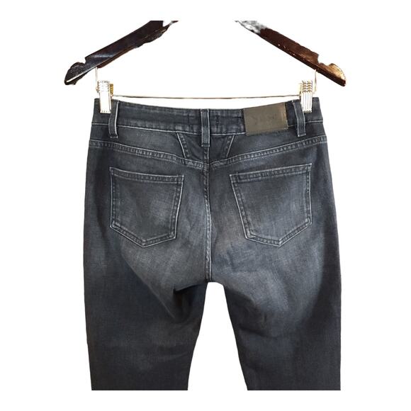 Closed Baker Mid-rise Ankle Skinny Jeans in Faded Black Lived-in Wash Women's 26 - Picture 7 of 10